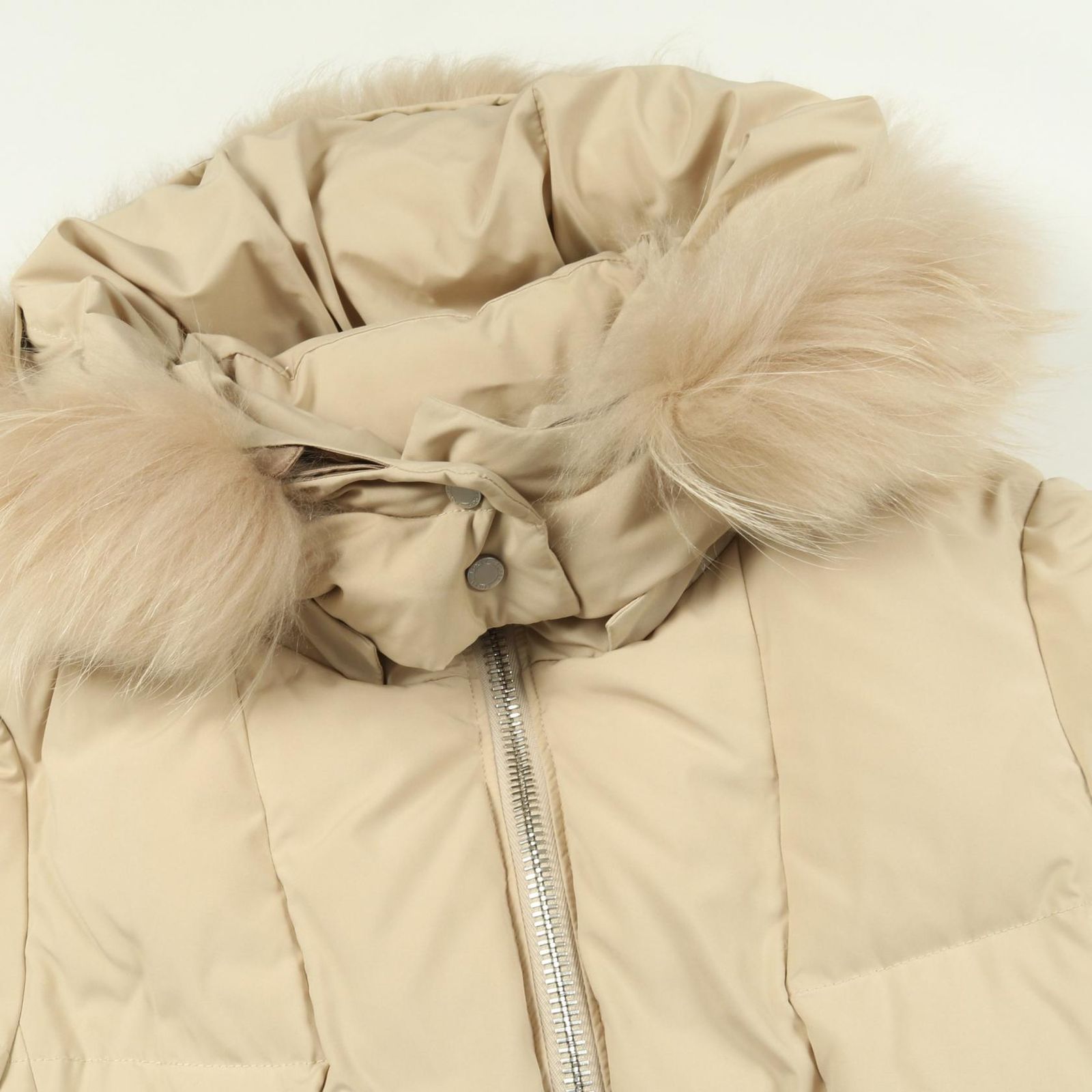 フォクシー FOXEY ダウンジャケット ベージュ その他 ダウンコート