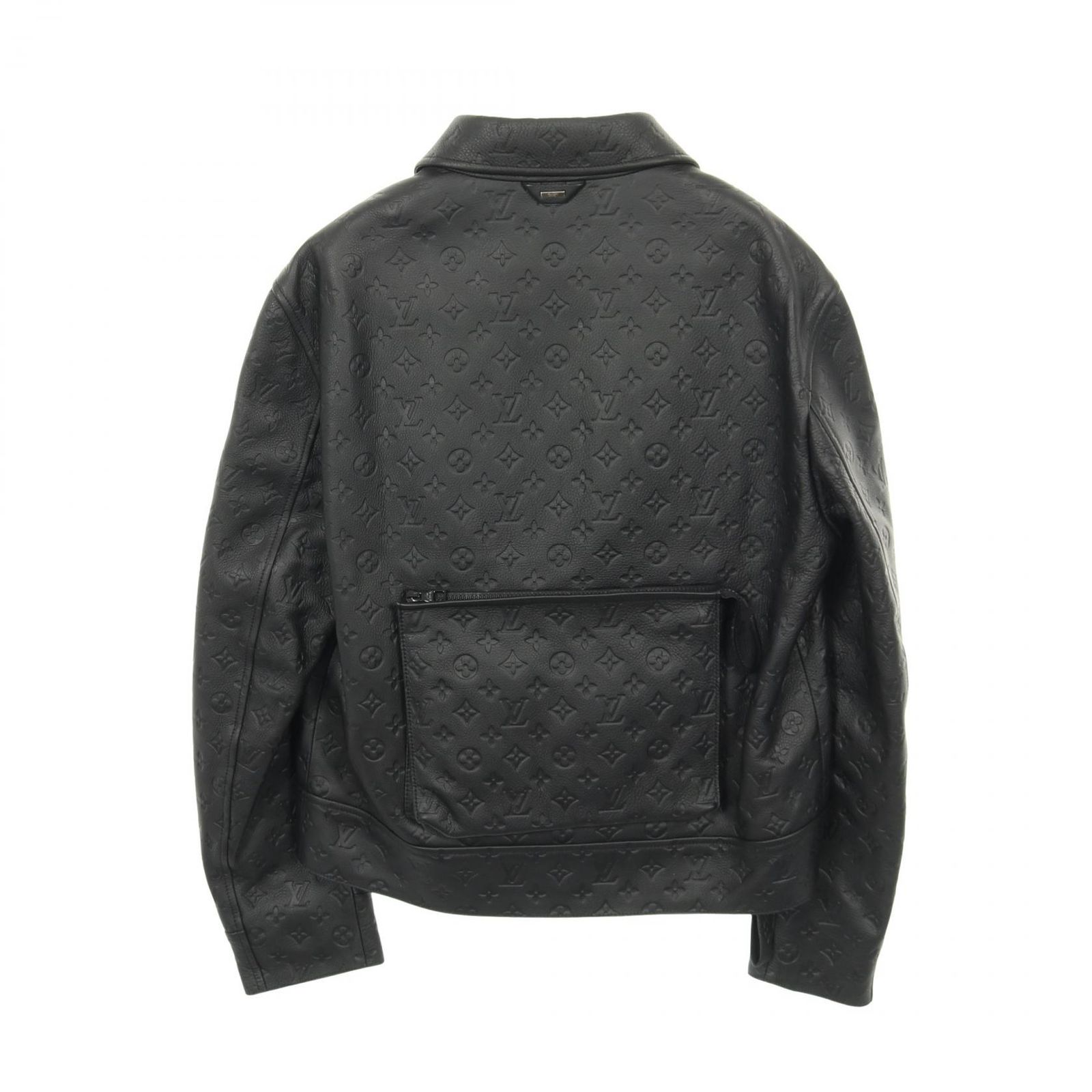 ルイ・ヴィトン LOUIS VUITTON 革ジャン モノグラムエンボス