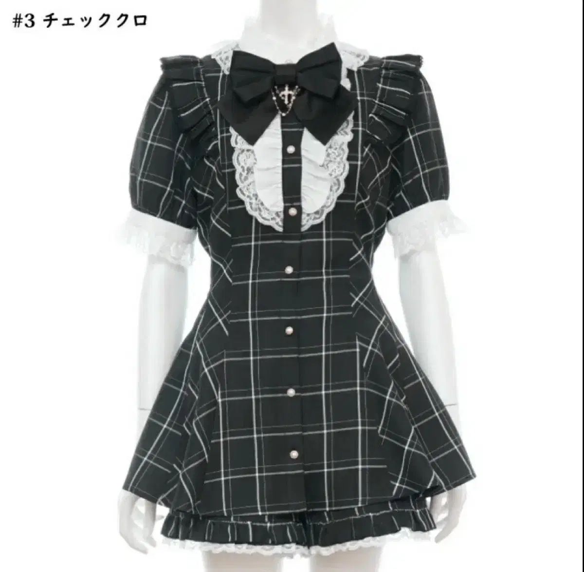 シークレットハニー チェック セットアップ