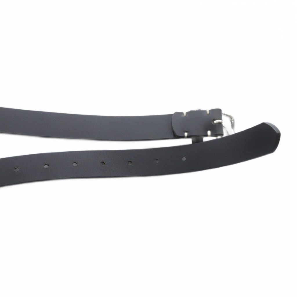 マーガレットハウエル MARGARET HOWELL ベルト ナロー レザー ブラック