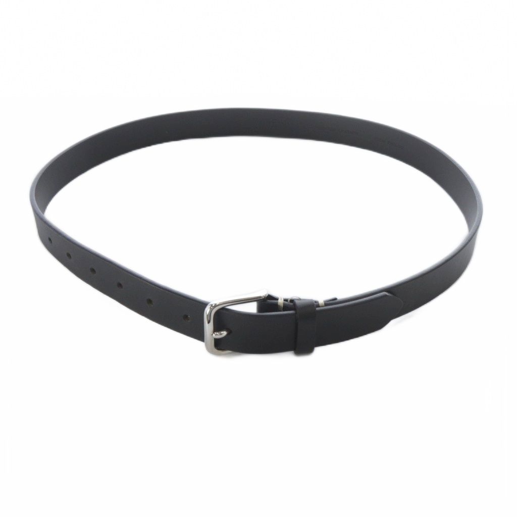 マーガレットハウエル MARGARET HOWELL ベルト ナロー レザー ブラック