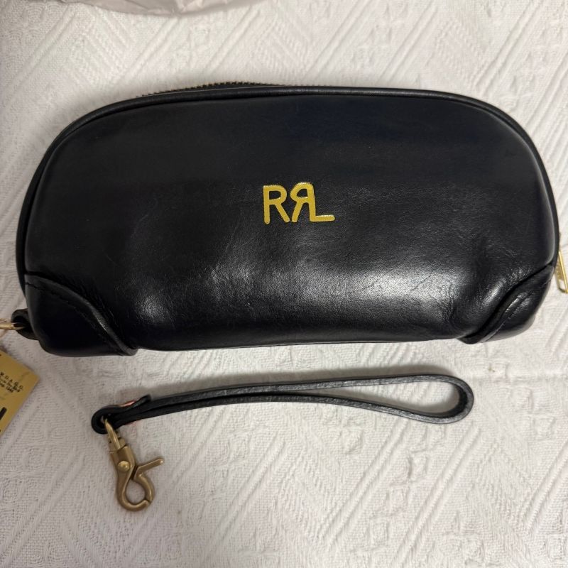 1営業日発送 RRL ラージウォレット ハンドクラッチ ブラック