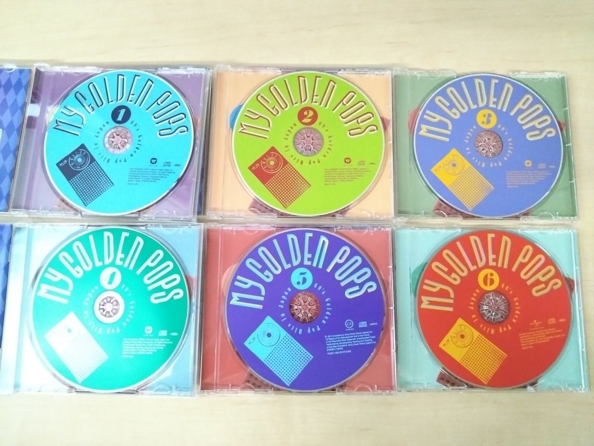 6CD】マイ ゴールデン ポップス MY GOLDEN POPS ワーナーミュージック