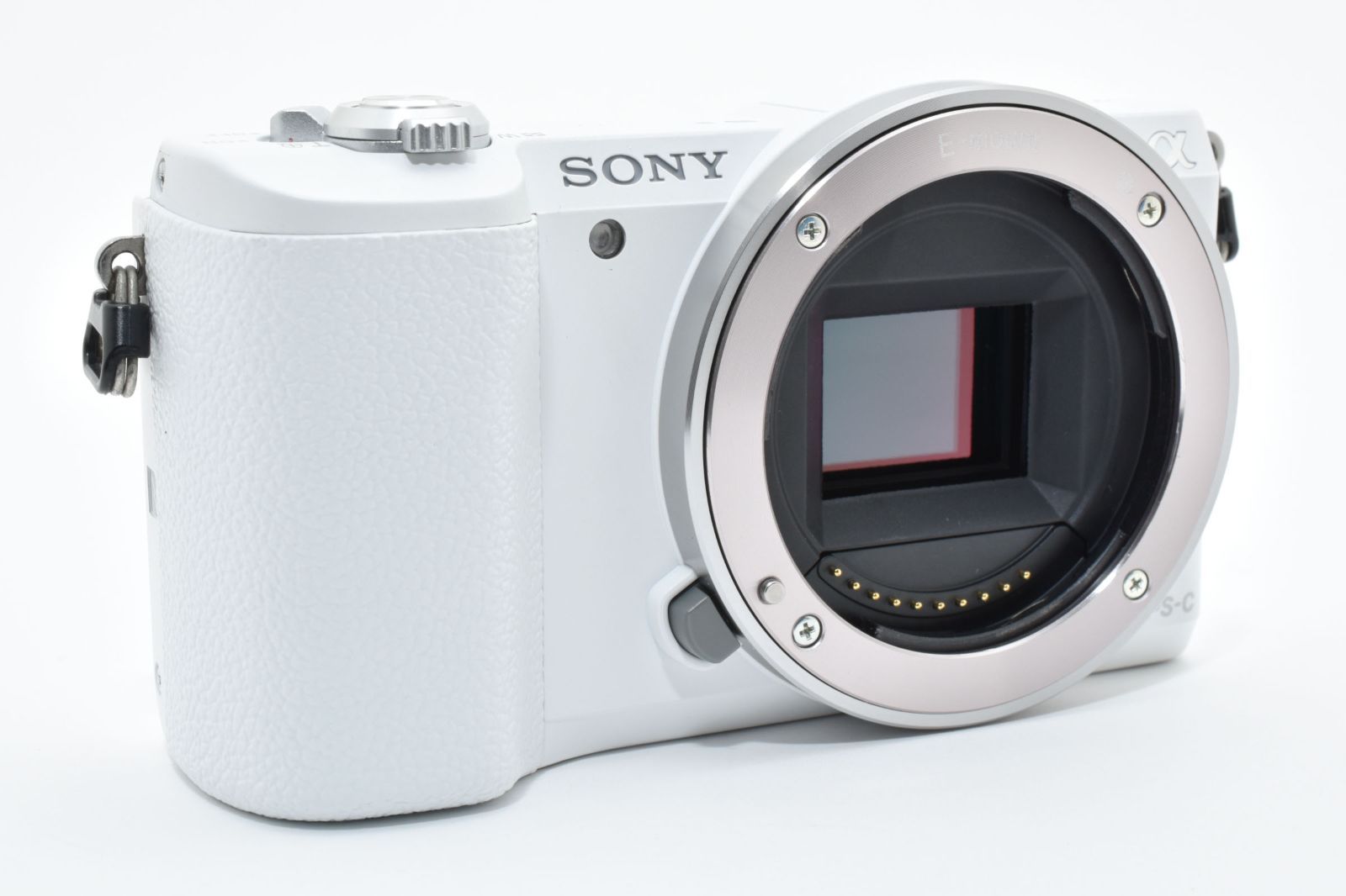 上品 Sony α5100 ホワイト バッテリーチャージャーセット