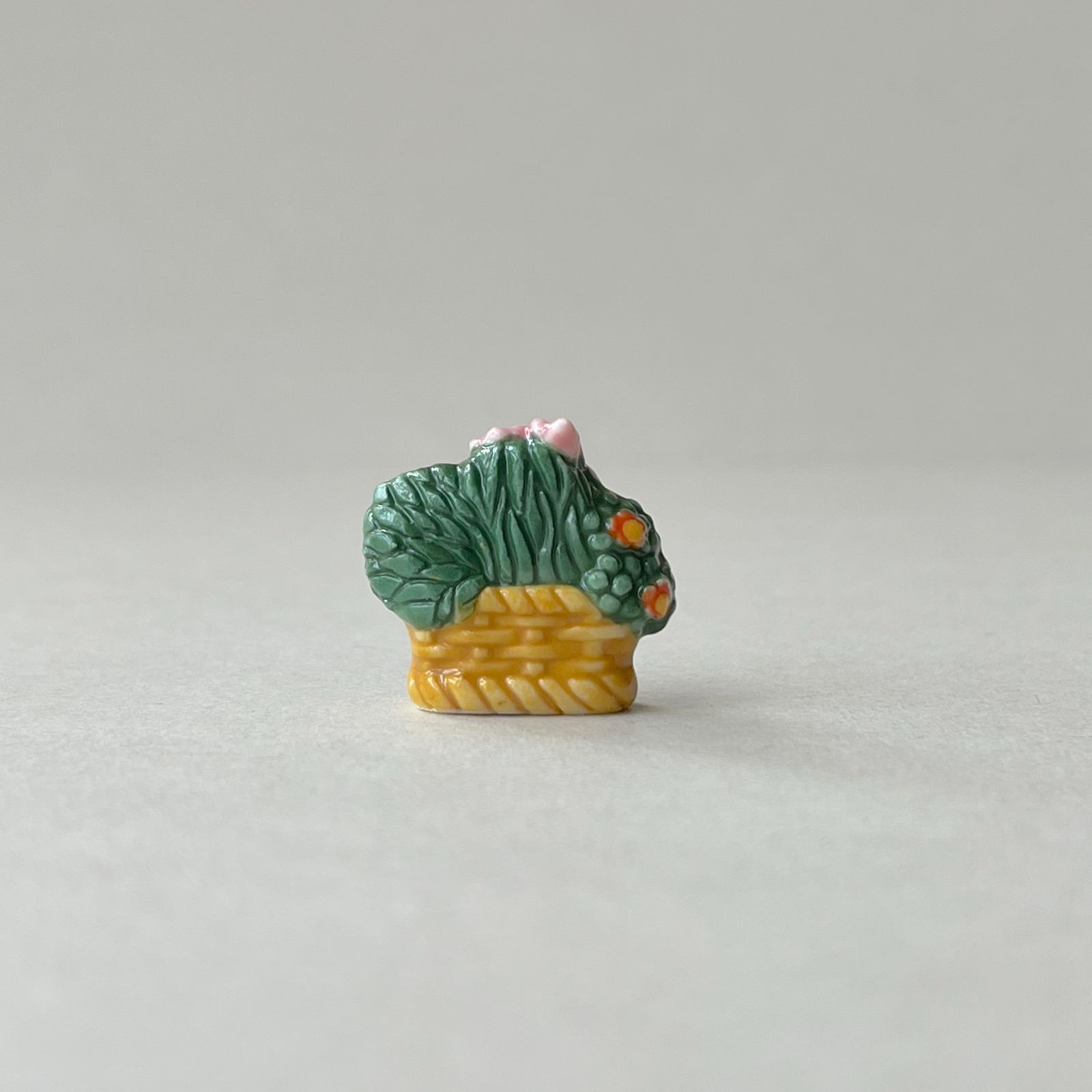 フェーヴ お花のかご お庭の仲間たち フランス フェーブ ミニチュア