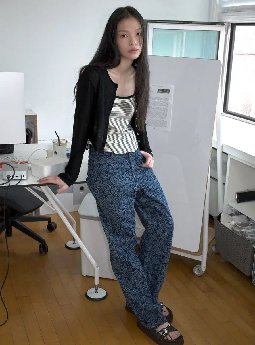 オーバーデューフ ROSE DENIM PANTS_BLUE