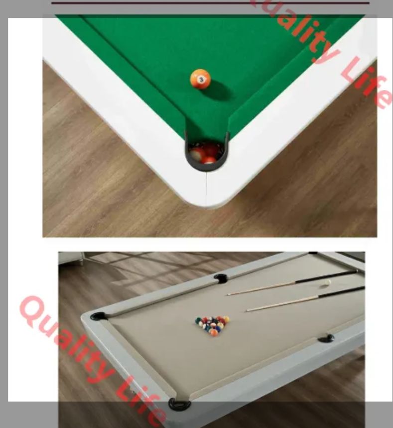 北欧風多機能ビリヤードテーブル 3in1テーブル 一台三役テーブル 友人