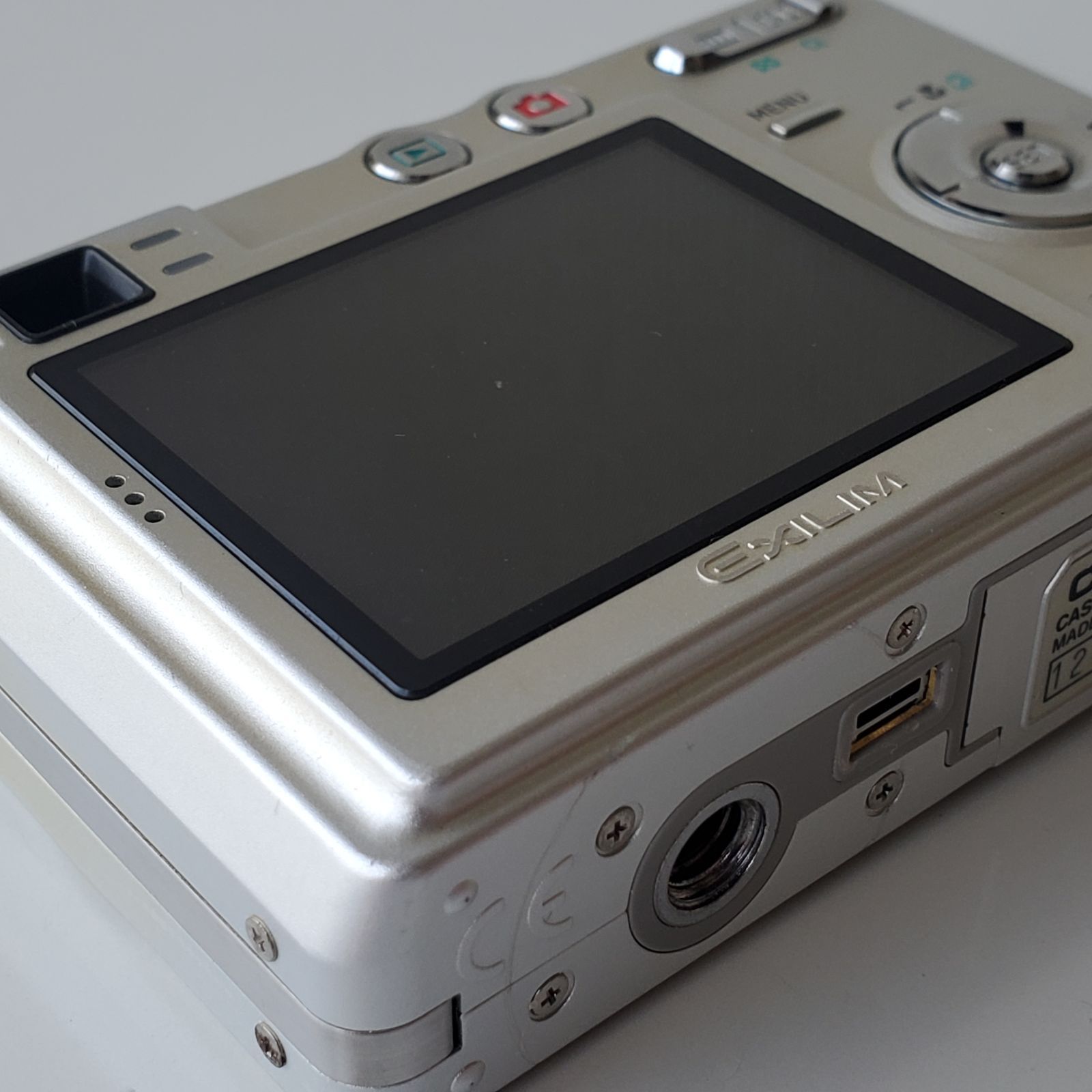 レトロデジカメ SDカード2GBをおまけ♪ 通電・基本動作確認 カシオ CASIO EXILIM ZOOM