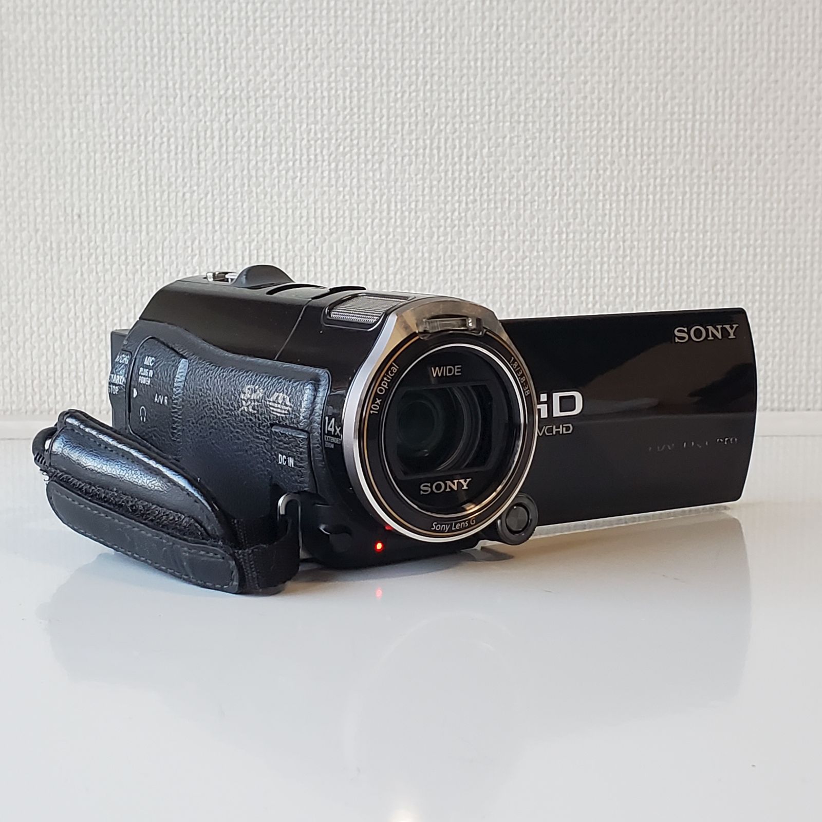 SDカード16GBをおまけ♪ 通電・基本動作確認 ソニー SONY HANDYCAM HDR