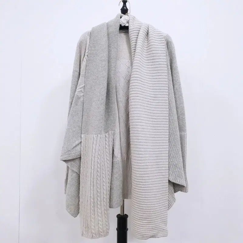 ALLSAINTS ウール アルパカ aショール カーディガン