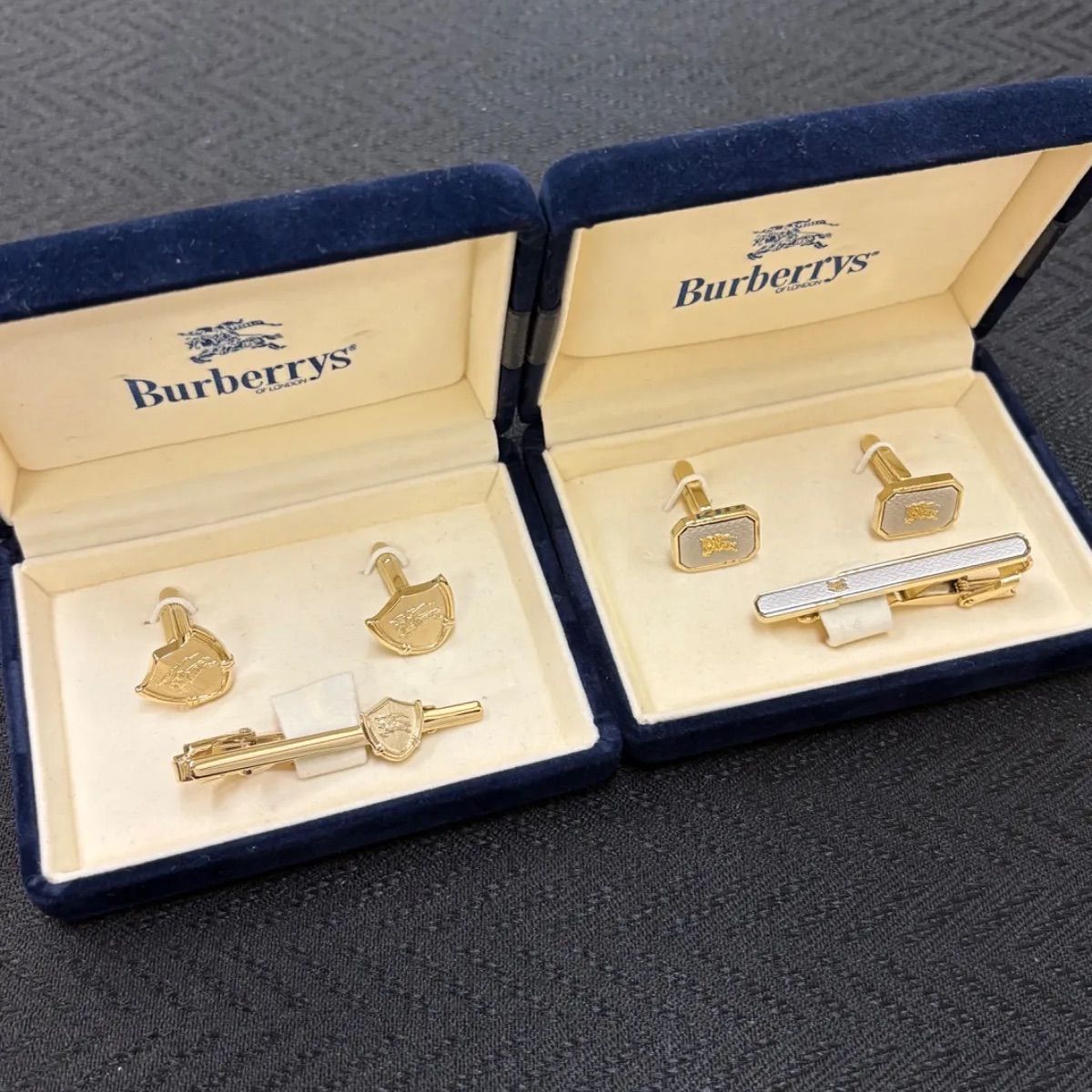 Burberrys バーバリー カフスボタン ネクタイピン セット - メルカリ