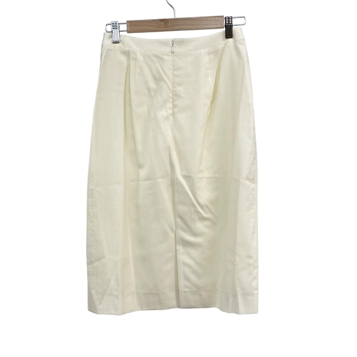 Chloe クロエ スカート サイズ40 M レディース - アイボリー ひざ丈 シルク混