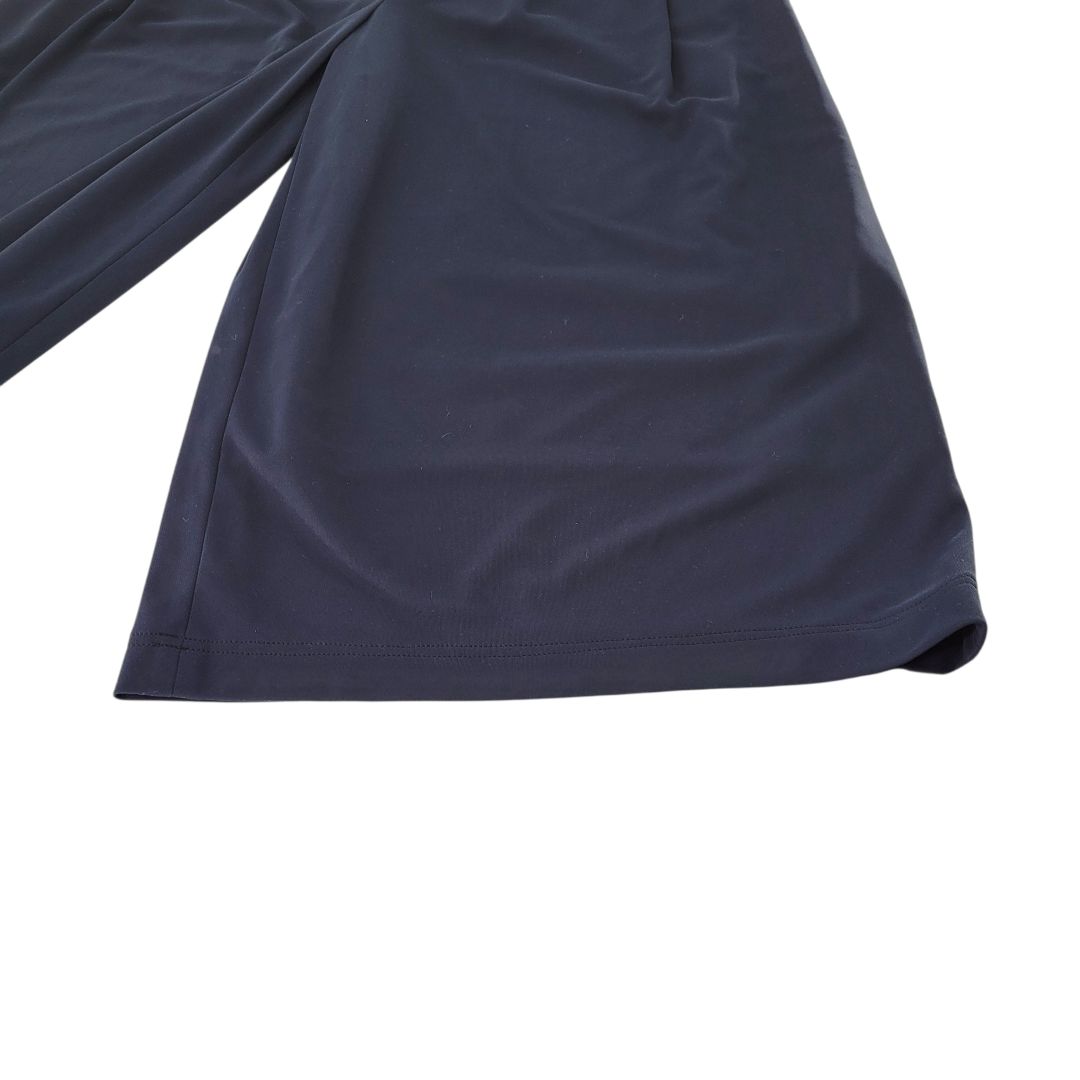 LEONARD SPORT レオナール スポーツ ワイドパンツ サイズ42 ネイビー