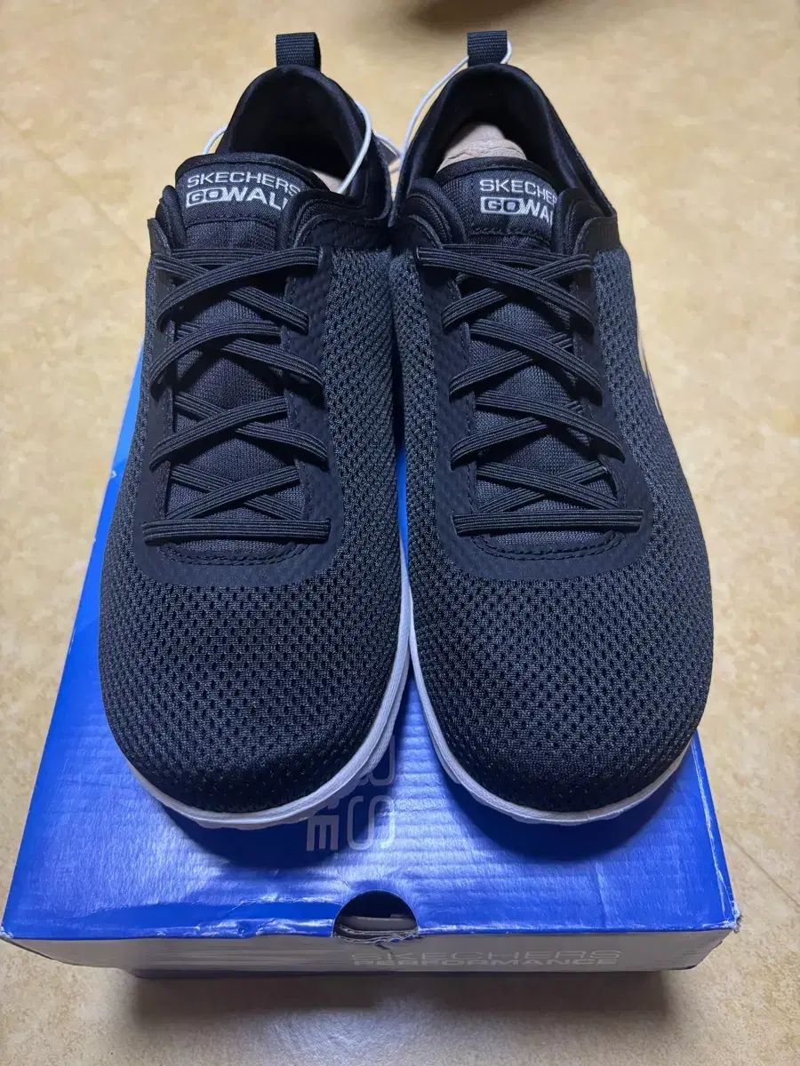 スケッチャーズ ゴーウォーク ブラック メンズ スニーカー 265 mm