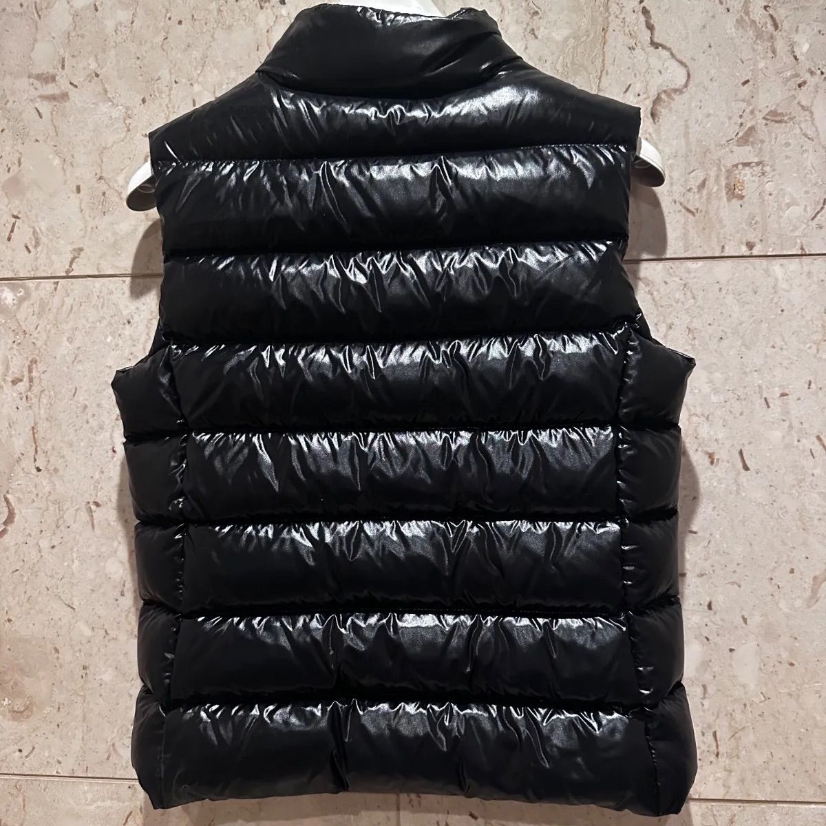 極美品　モンクレール　ダウンニットベスト　L ブラック　4D113 極美品モンクレールダウンニットベストL ブラック4D113