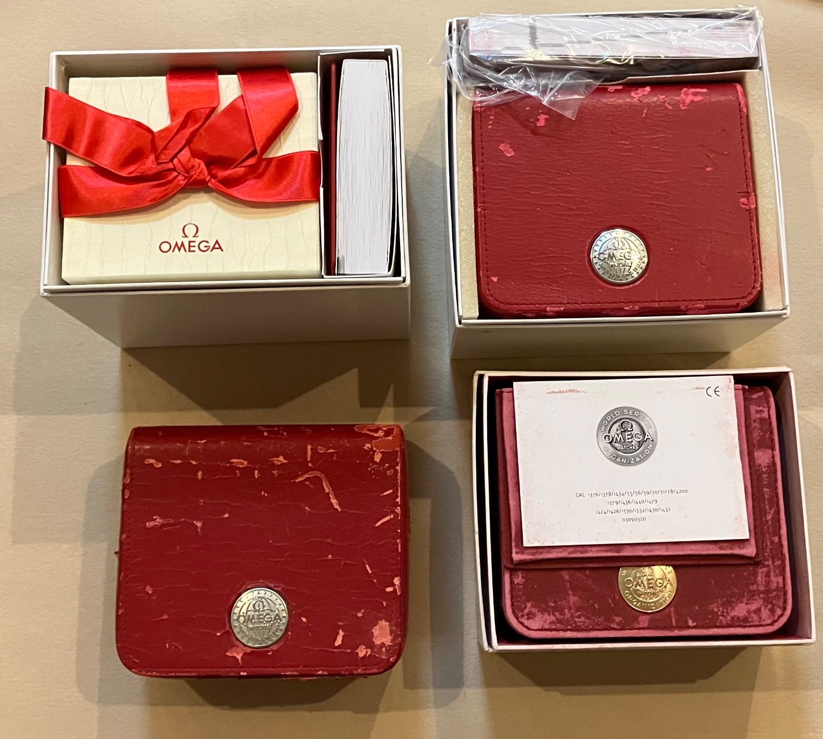 オメガ 時計の空箱 空き箱 ケース 4個セット - メルカリ