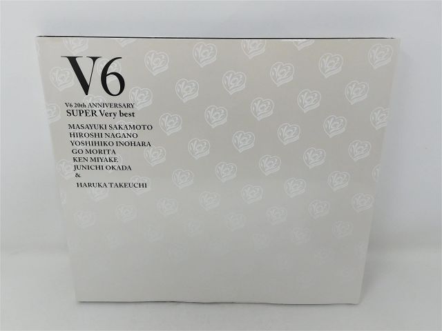 ＳＵＰＥＲ Ｖｅｒｙ ｂｅｓｔ Ｖ６ ２０ｔｈ ＡＮＮＩＶＥＲＳＡＲＹ ＳＨＯＰ盤 ３ＣＤ ４ＤＶＤ