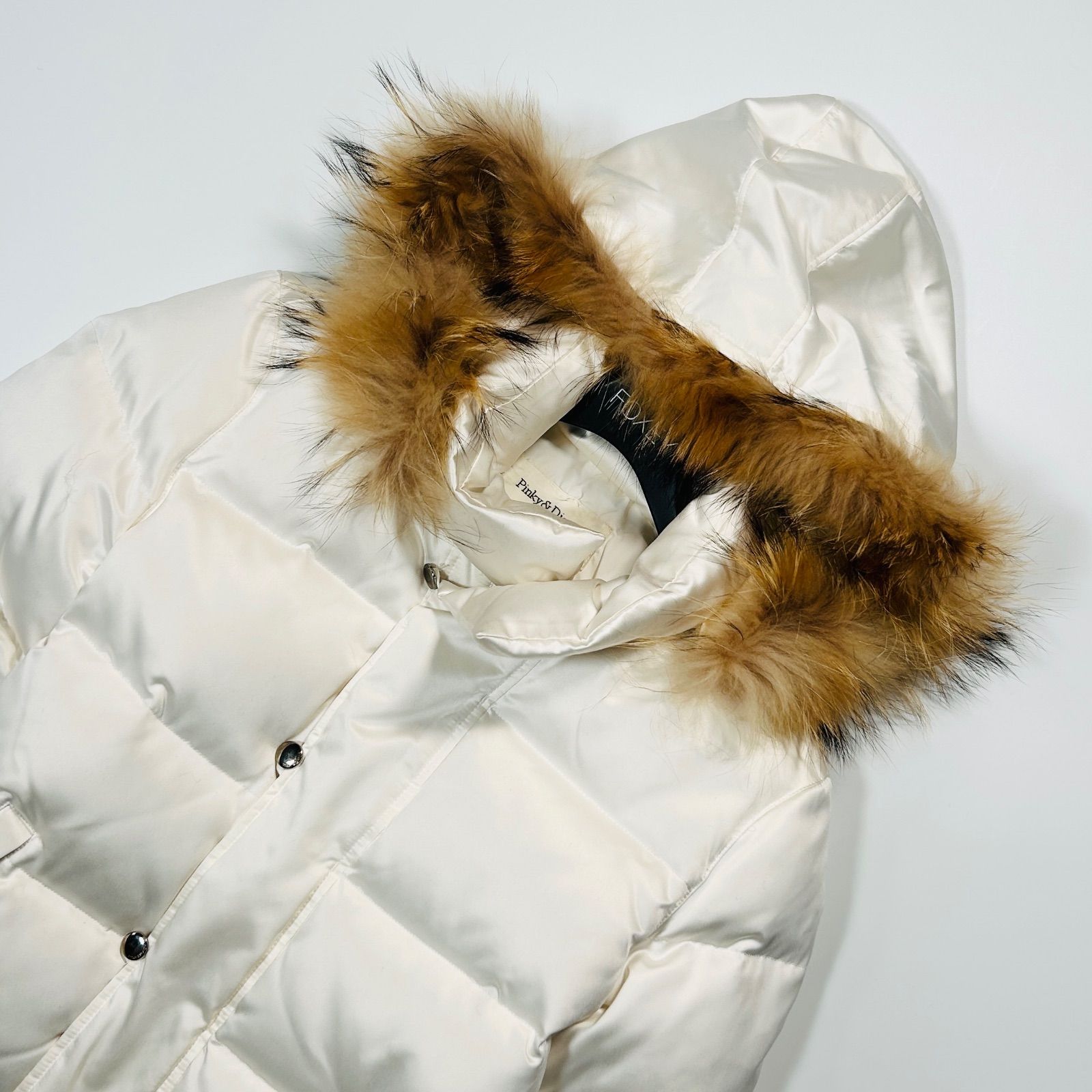 Pinky&Dianne ピンキーアンドダイアン ダウンジャケット フーデット