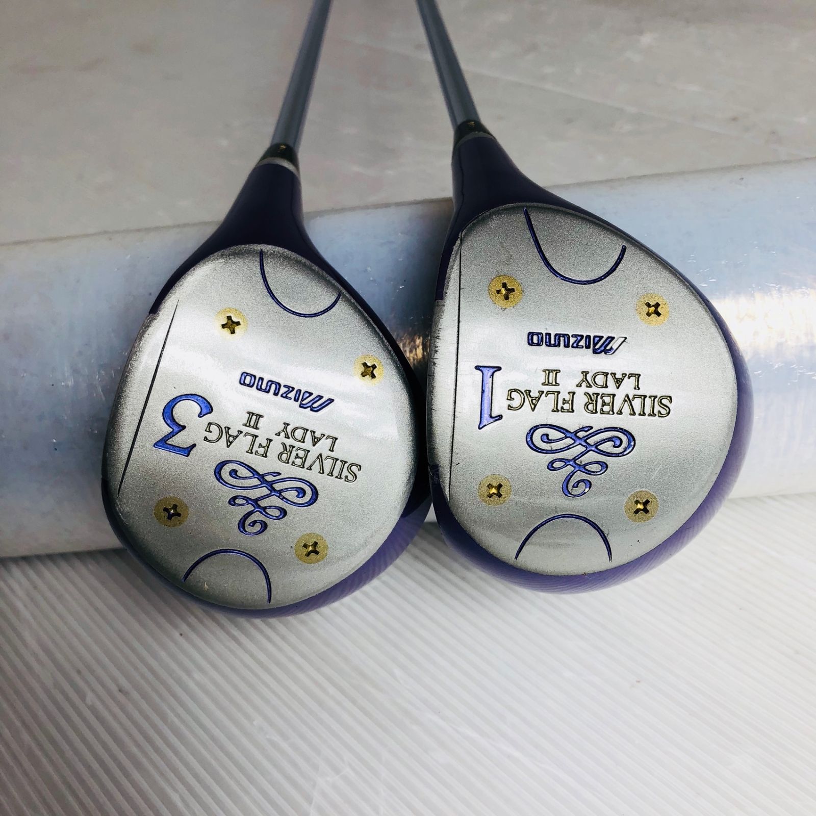 レディース MIZUNO ミズノ SILVER FLAG ゴルフ クラブ セット 入門 バッグ付き 右利き パター付 11 Y-22