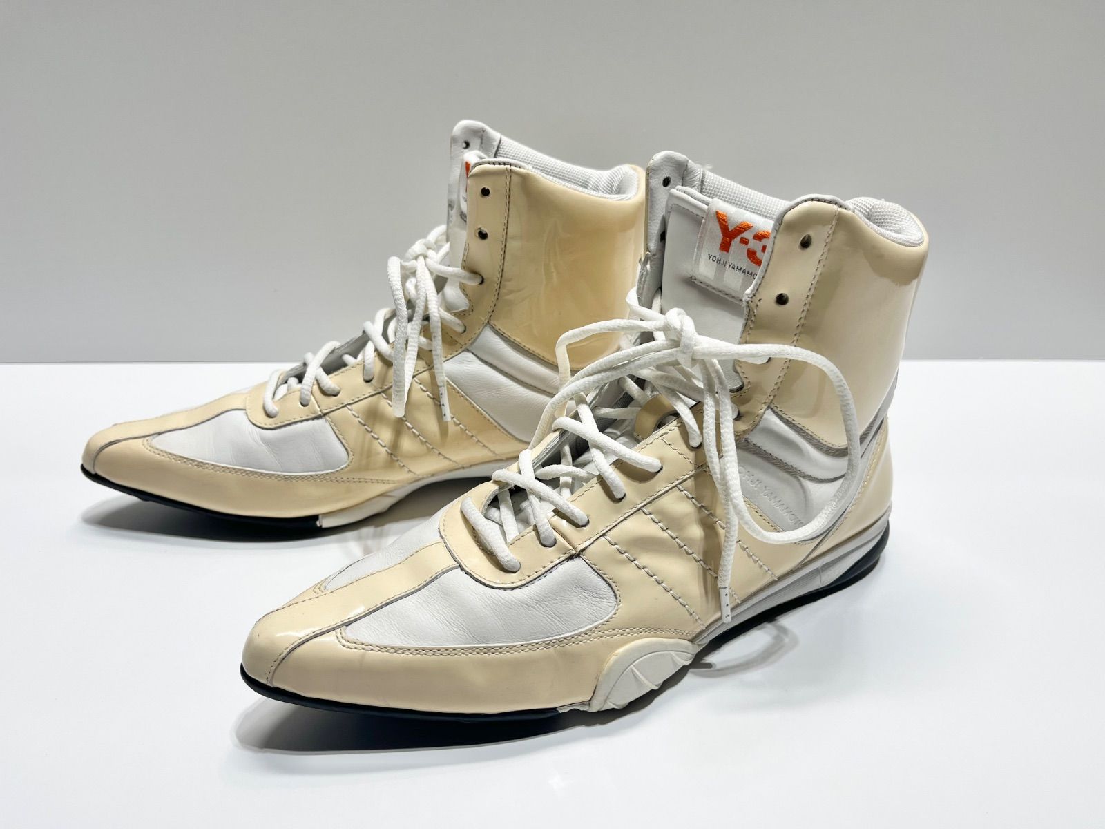 Y 3 06 s BANTAM ヨウジヤマモト アディダス ポインテッドトゥ スニーカー 22 5 cm