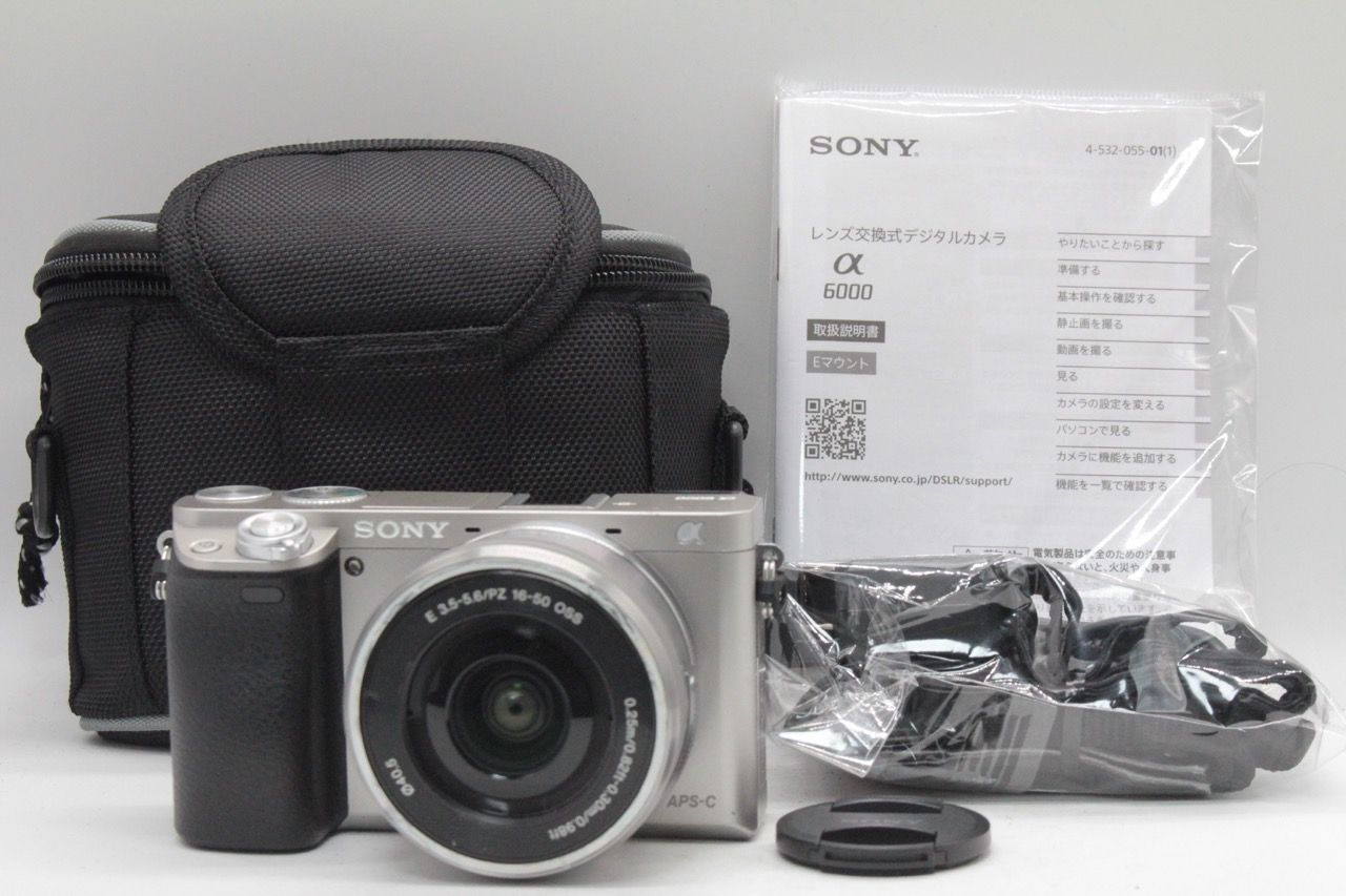 ☆良品☆ソニー SONY α6000 / E 16-50mm F3.5-5.6 OSS ミラーレス