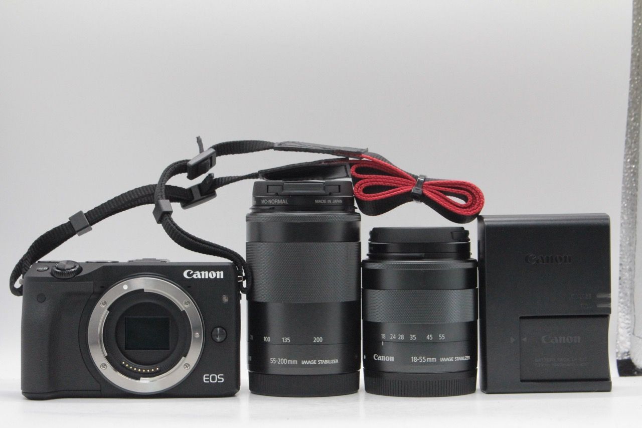 キャノン CANON EOS M 3 ダブルズームキット ミラーレス一眼 6586 c RO 3511