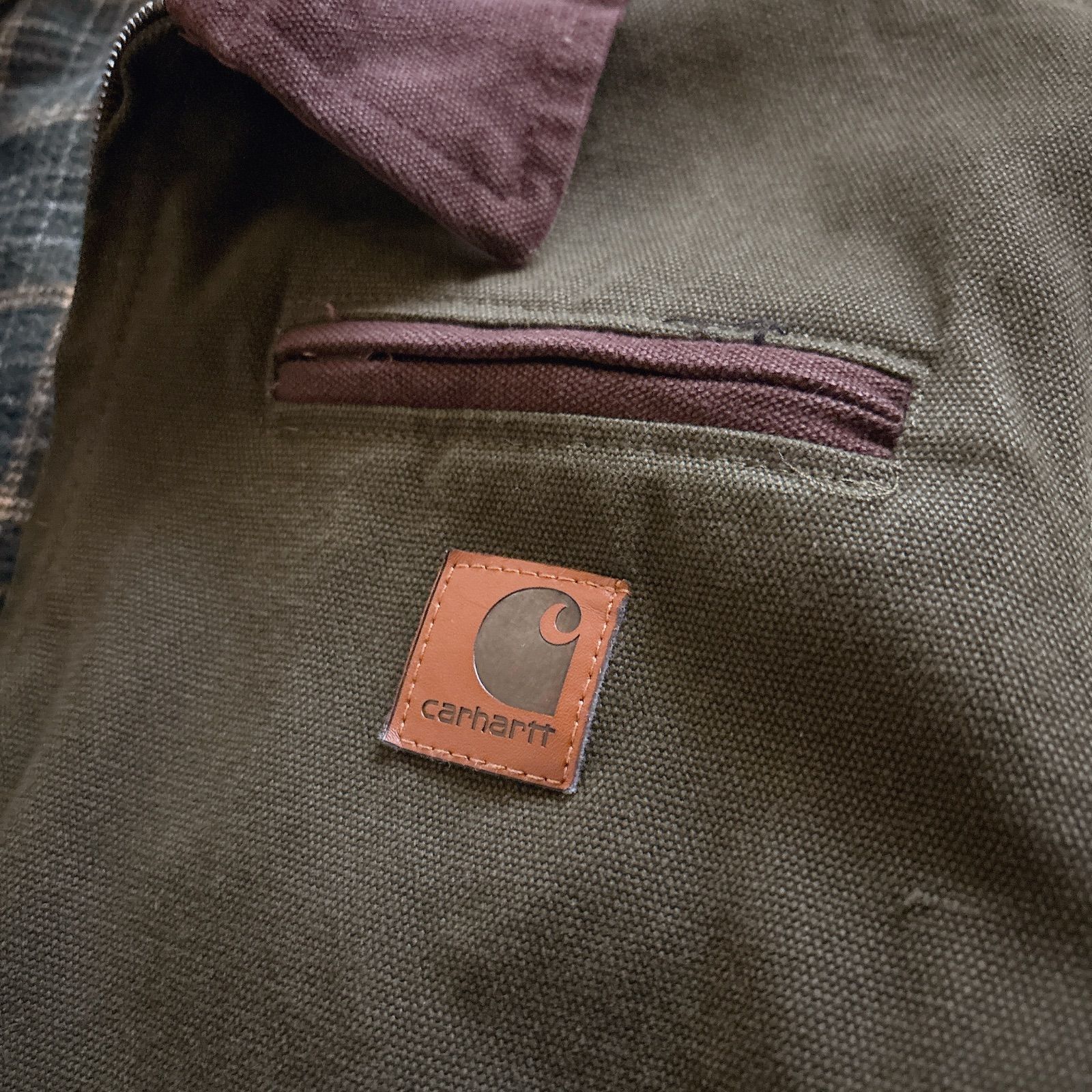 Carhartt カーハート デトロイトジャケット J97PTL MOS ダークグリーン