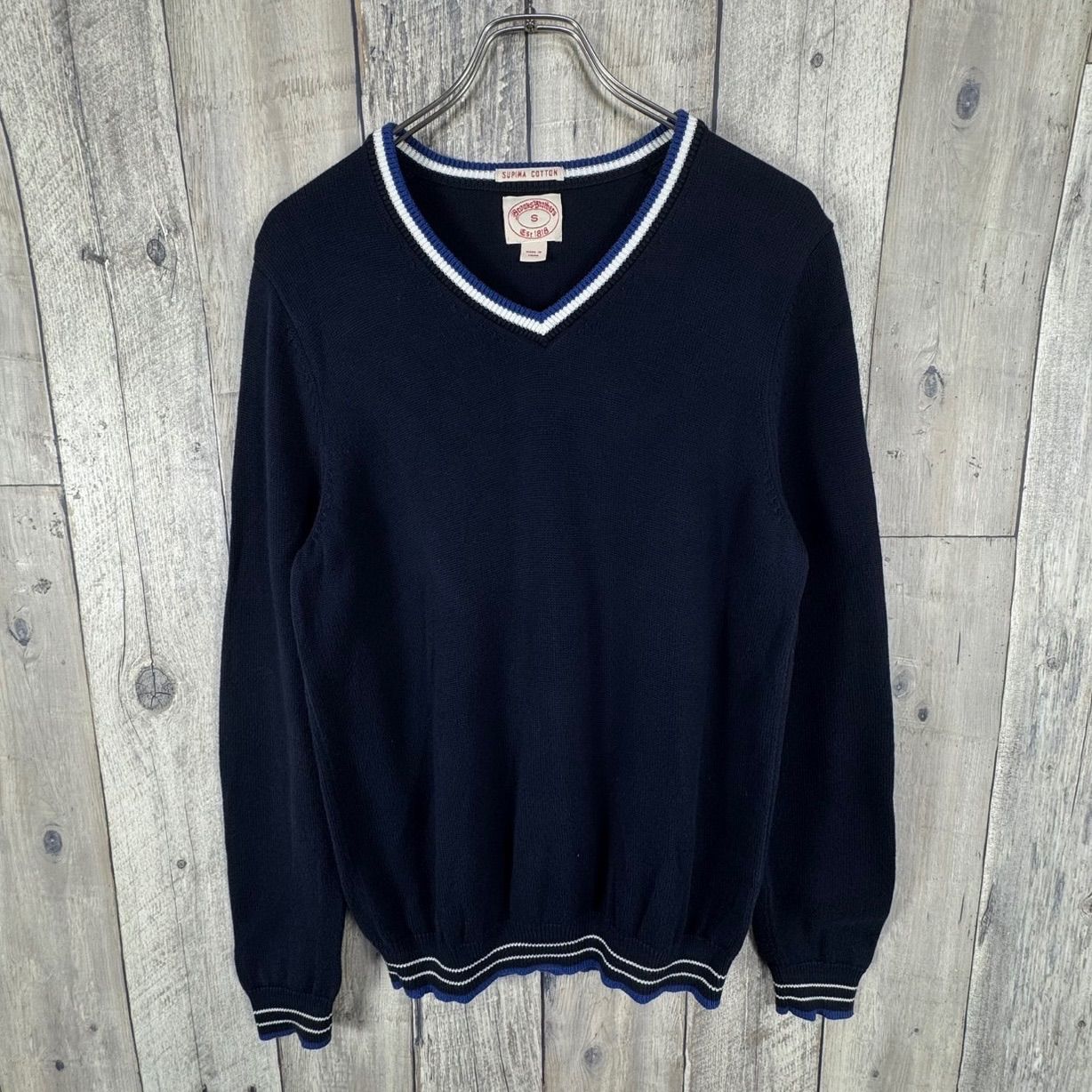Brooks Brothers ブルックスブラザーズ SUPIMA COTTON ネイビー 