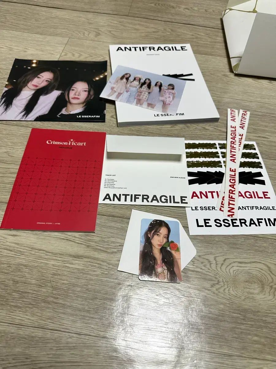 非売品 LE SSERAFIM（ルセラフィム・ルセラ） ANTIFRAGILE サイン