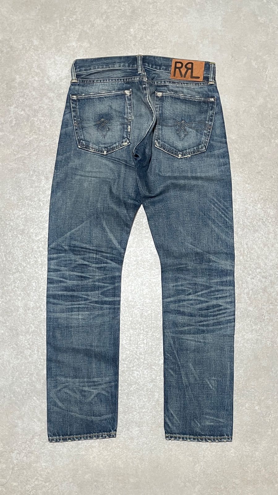 レア ジョニーデップ 来日着用 RRL ラルフローレン ダメージリペア