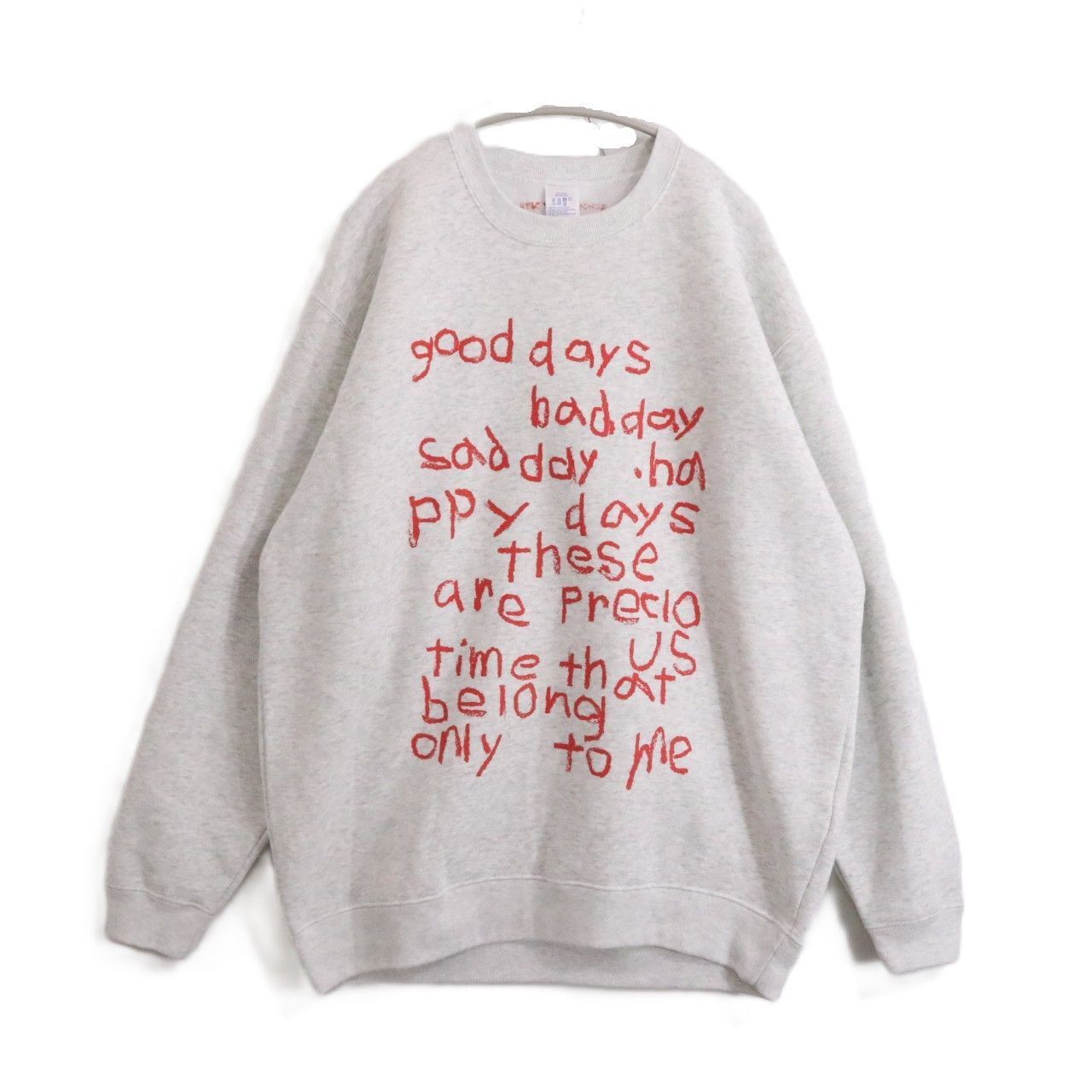 Convenience young クルーネックスウェット M 黒 acne studios ロゴ