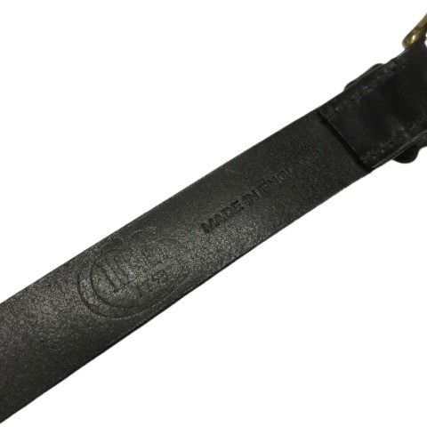 ジャベツクリフ JABEZ CLIFF レザーベルト 32 黒 ブラック STIRRUP