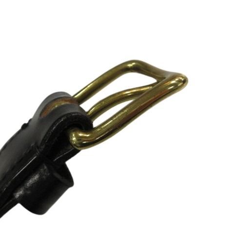 ジャベツクリフ JABEZ CLIFF レザーベルト 32 黒 ブラック STIRRUP