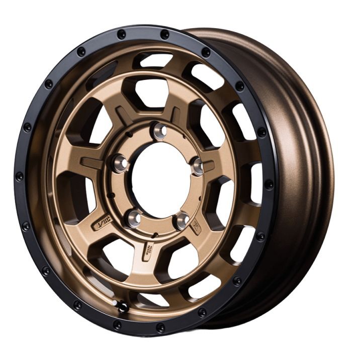 ホイール4本セット 16インチ 5 J 20 H 139 7 NITRO POWER M PHALANX マットブロンズ リムブラック