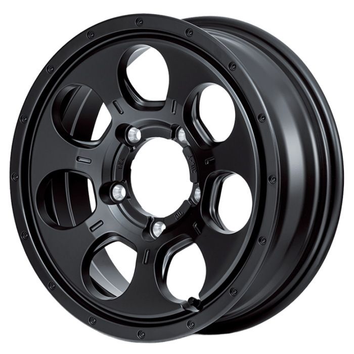 ホイール4本セット 16インチ 5 J 22 H 139 7 ROADMAX AGENT セミグロスブラック