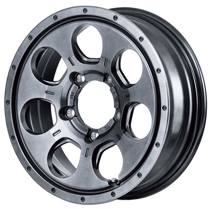 ホイール4本セット 16インチ 5 J 22 H 139 7 ROADMAX AGENT メタリックグレー