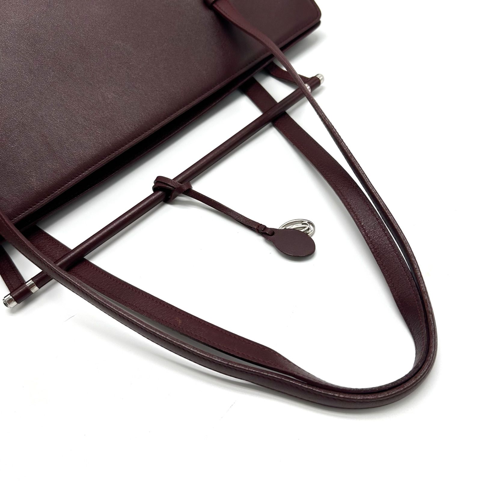 ◎極美品 Cartier カルティエ カボション トートバック 肩掛け ハンド
