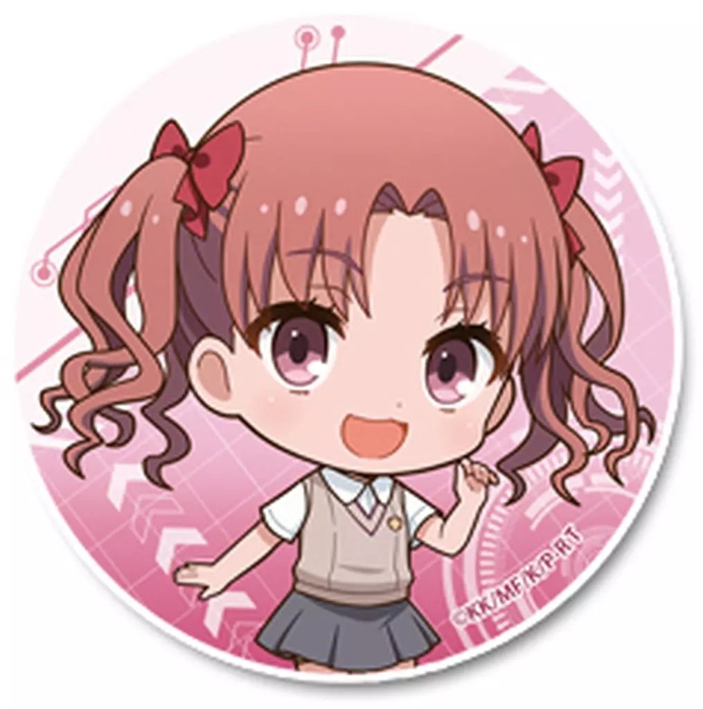 中古】バッジ・ビンズ 白井黒子 「とある科学の超電磁砲T ぷちちょこ