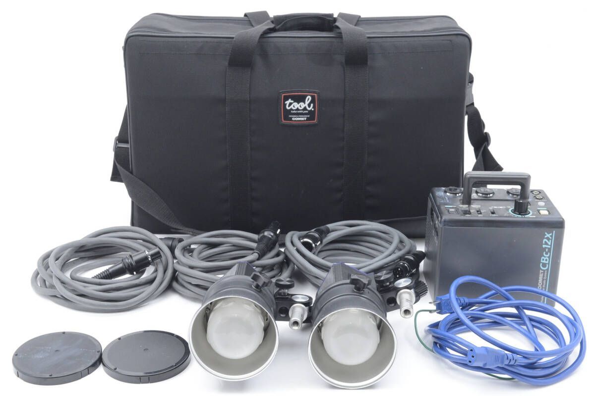 コメット COMET CBc-12 X 小型ジェネレーター CB-25 H 2灯 ケース 1台2灯セット YM 9075＃12