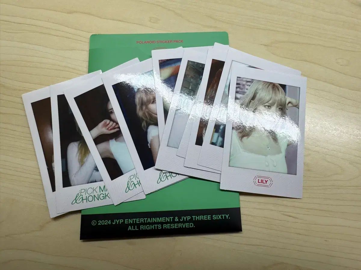 NMIXX（エンミックス・エンミ）フォトブック チェキ ポラロイド シール