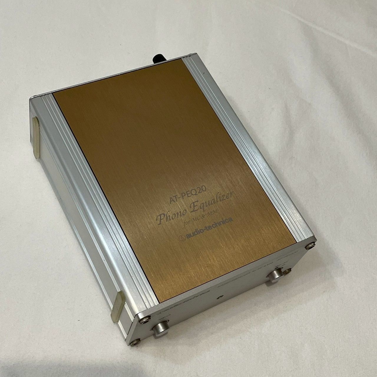 美品】audio/technica/AT-PEQ20/フォノイコライザー/MM/MC対応/箱付属