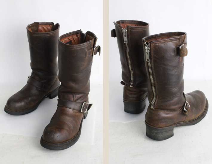 良革質 ハーレーダビッドソン HARLEY-DAVIDSON エンジニアブーツ【8 1