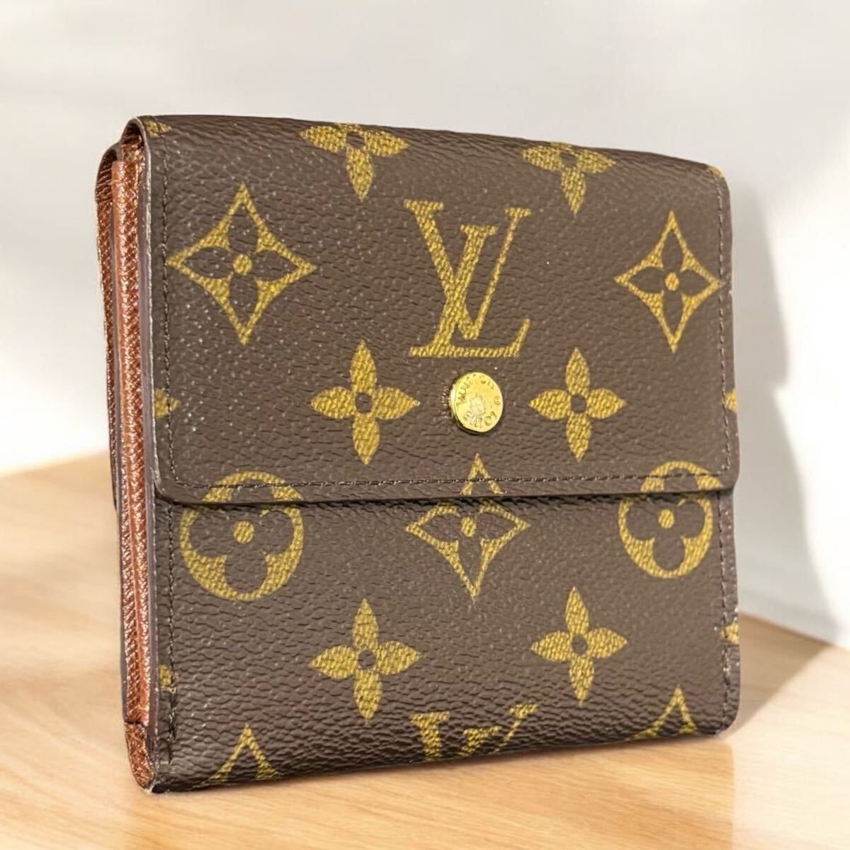Louis Vuitton 折り財布 モノグラム カルトクレディ　旧エリーズ 鑑定済み ルイヴィトン ポルトモネ カルトクレディ エリーズ 財布