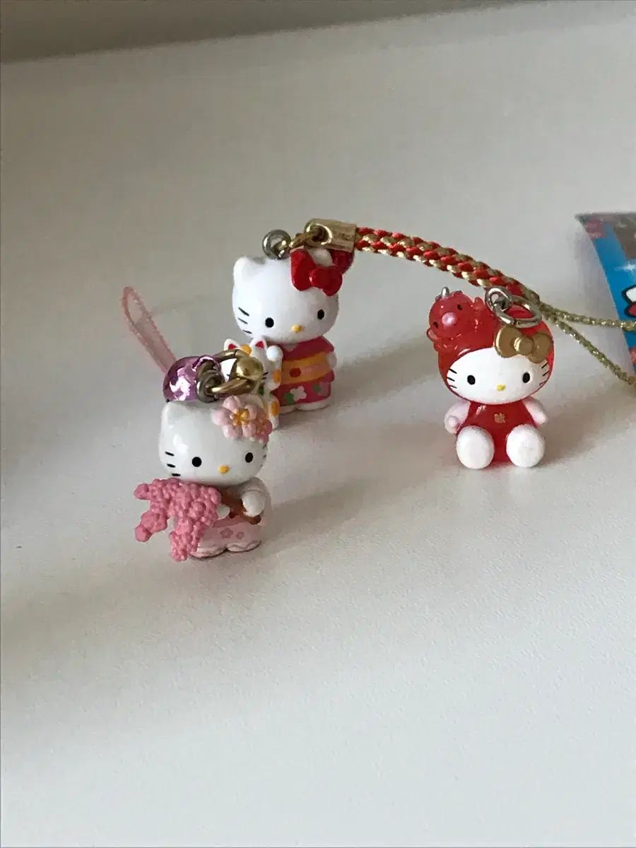 古典ハローキティ 桜 キーホルダー 地域 ストラップ