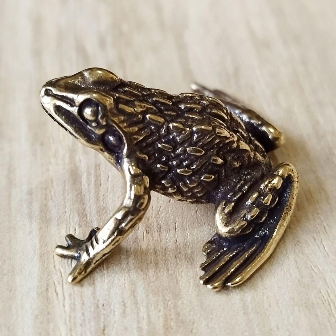 A27 真鍮製 カエル置物｜金運・財運・幸運を呼ぶ風水インテリア
