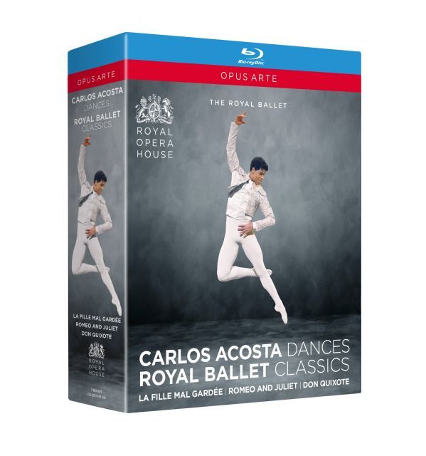 - カルロス アコスタ ロイヤル バレエ BOXセット ラ フィユ マル ガルデ ロメオとジュリエット ドン キホーテ Blu-ray 3 Discs