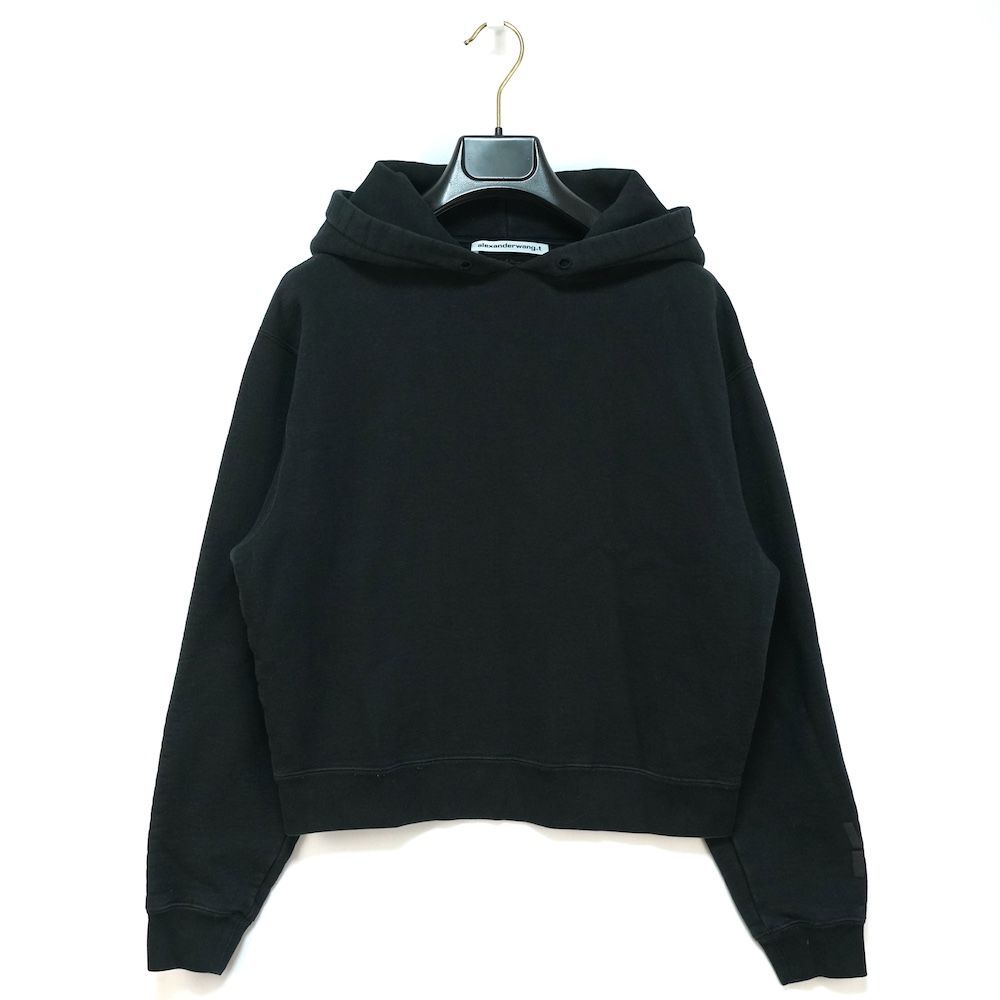 alexanderwang.t アレキサンダーワン クロップド丈 フーディ