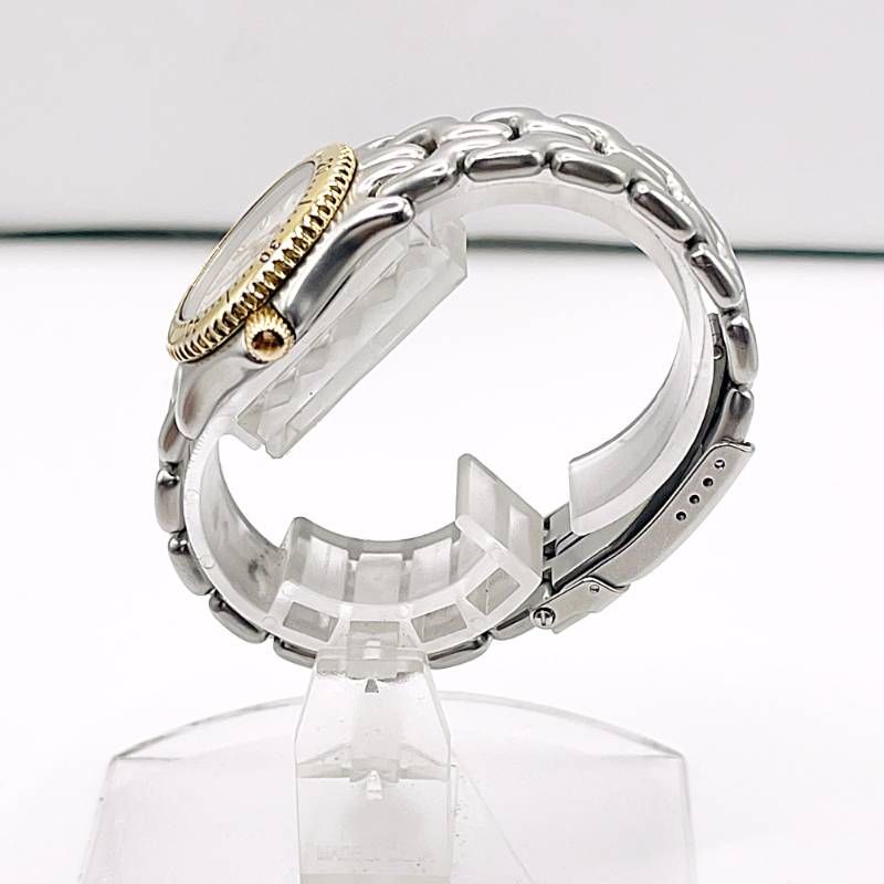 稼働 TAG HEUER タグホイヤー プロフェッショナルS 95 815 ホワイト系文字盤 クオーツ レディース腕時計 OJ 12