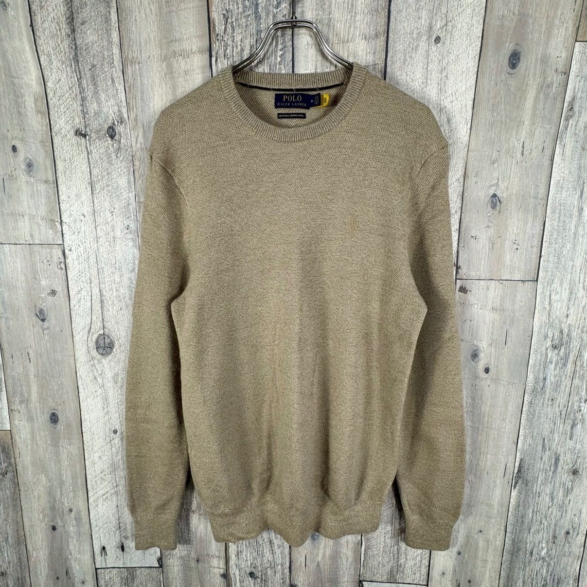 POLO RALPH LAUREN ポロ ラルフローレン 現行 QR タグ WASHABLE MERINO 