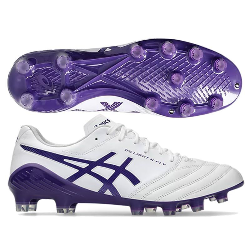 [アシックス] DS ライト X-FLY 5 (DSライト) サッカースパイク 24AW(1101A047-104) 26.0cm  ASICS アシックス DS LIGHT X-FLY 5(ホワイト×グリーン) 1101A047 107